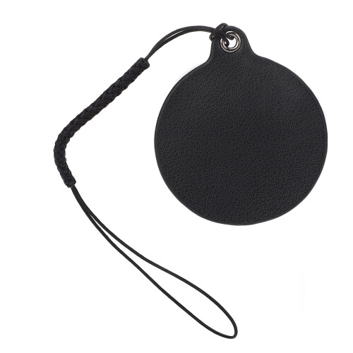 EVO Print Objektivdeckel, Leder, 4,7 cm Ø, 15 cm Seil 2