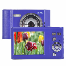 Blu 48 MP 2,7K fotocamera tascabile, zoom ottico 8x, 2,8 pollici