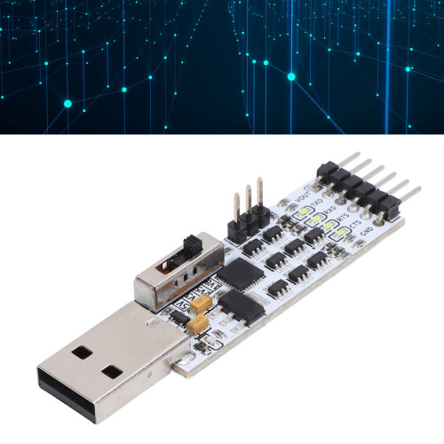 USB-zu-TTL-Modul-PCB, 1,8-5V, 300bps-1Mbps