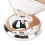 Specchio per Macchina del Caffè 110 g 7,04 cm Base in Argento 12