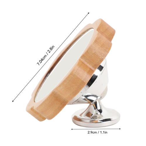 Specchio per Macchina del Caffè 110 g 7,04 cm Base in Argento 1