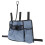 Multifunctional Blue Oxford Walker Bag with Multi-Pockets, Waterproof Storage 10