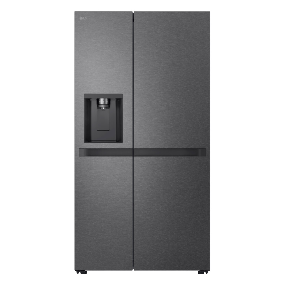 New Lg Naturefresh American Fridge Freezer - Matte - E Rated Black Small