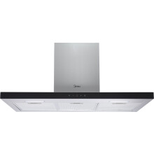 Midea MH90M21ET33SG-UK 90cm Chimney Cooker Hood - Stainless Steel