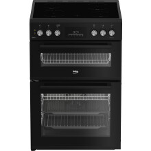 Beko AeroPerfect FDCA6732CK 60cm Single Oven Electric Cooker - Black - A/A Rated