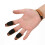 Recurved Archery Bow Glove, Three Fingers Protection, Brown, Microfiber 1