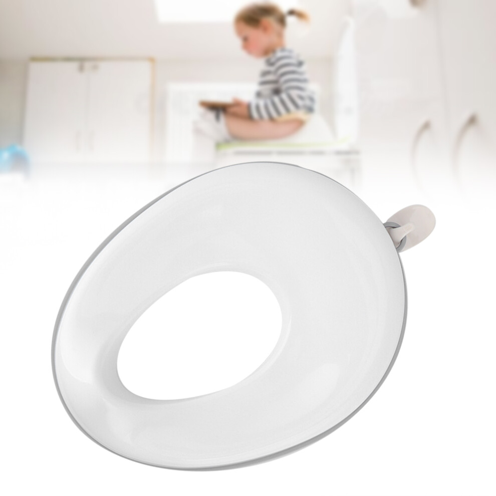 Portable Baby Potty Training Seat, Gray Edge, Eco-Friendly PP
