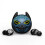 (K62black white) True Wireless Bluetooth Headset Bluetooth Headset Mini In-ear 5
