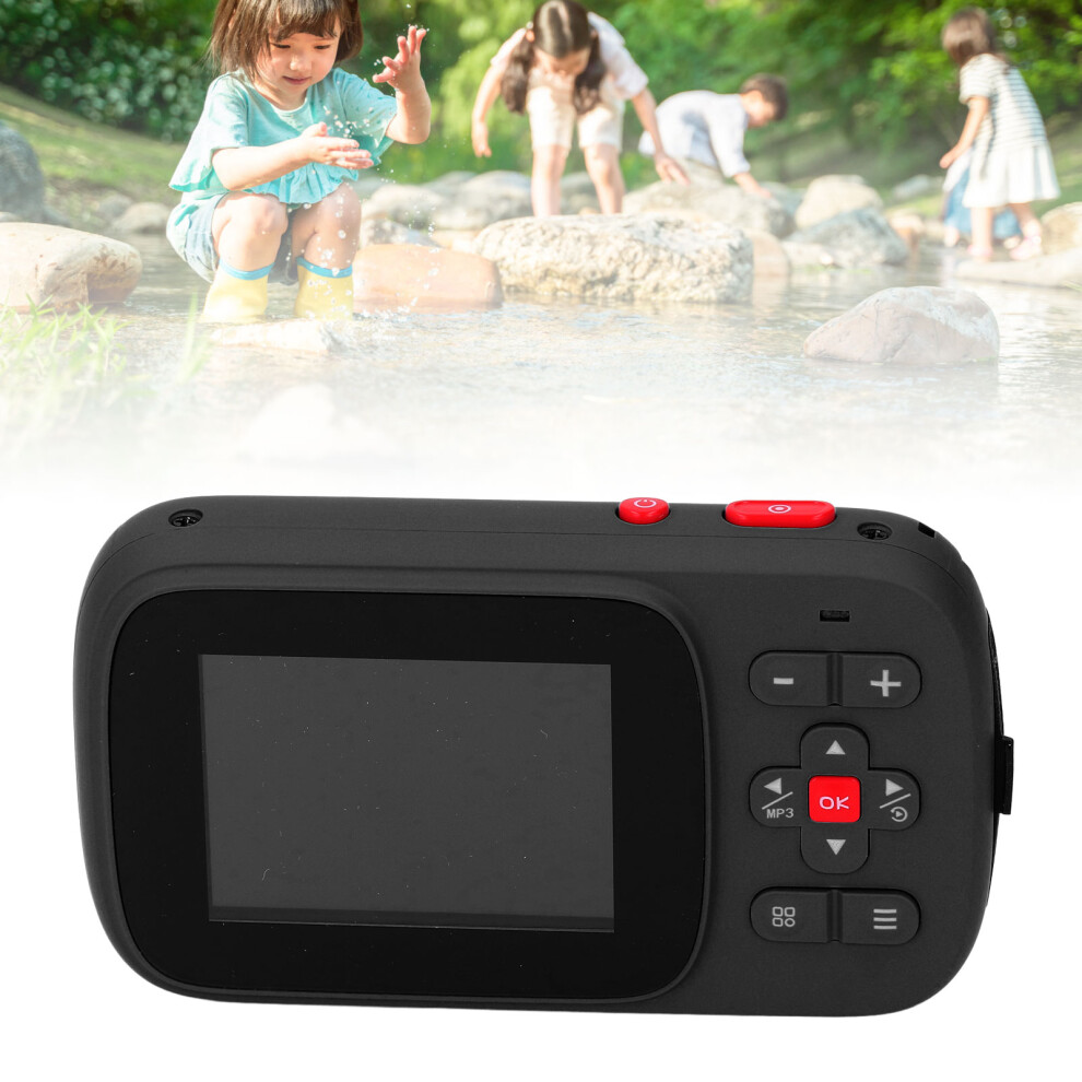 Travel Vlog 72Mp Camera 2.5K Video 16X Digital Zoom Black 6941333789894
