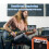 Sistema wireless per chitarra 2.4G nero 7,5  4,8 cm 400 mAh 2