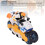 Moto transformable Stunt ABS, 3x piles AA 5