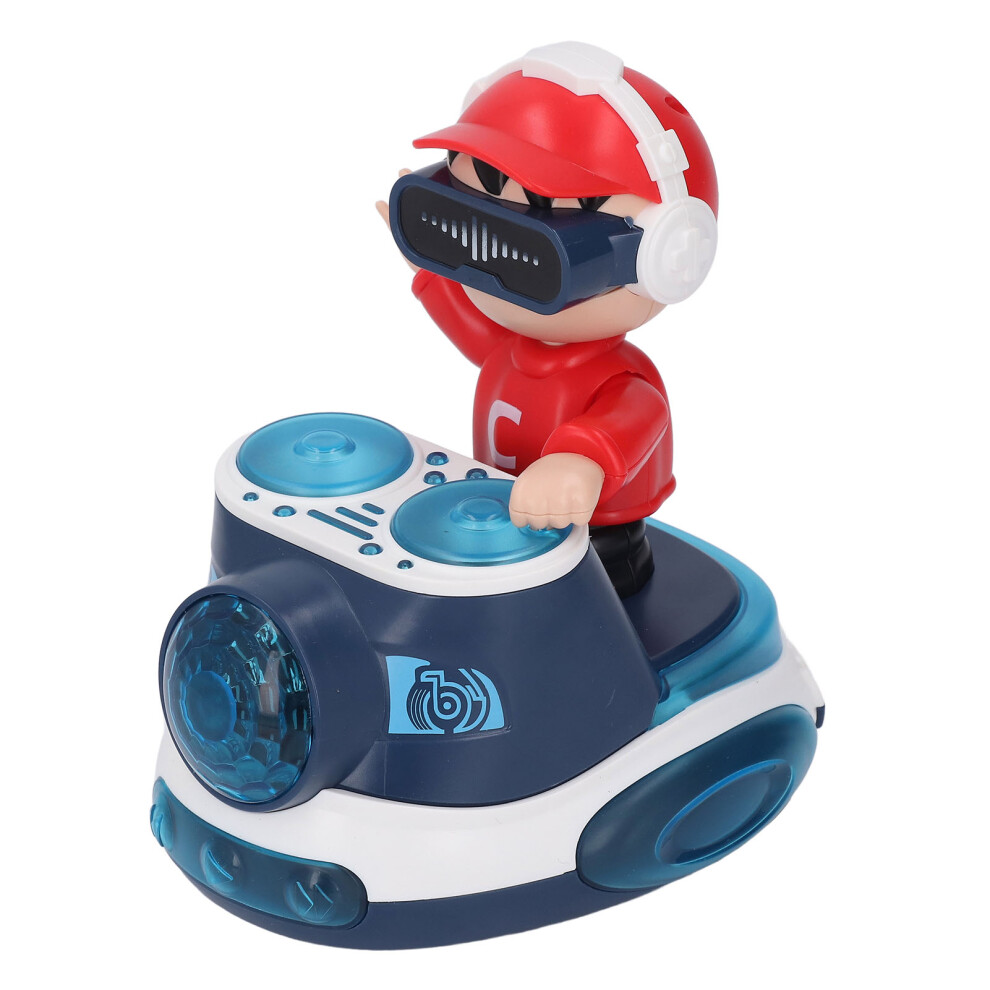 Bouncing Beats Dj Toy Car With Vibrant Lights & Music For Kids Blue