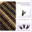 MJ10-01~MJ11-04 100-200 grappoli, 10-16mm, Nero 6
