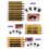 MJ10-01~MJ11-04 100-200 grappoli, 10-16mm, Nero 10