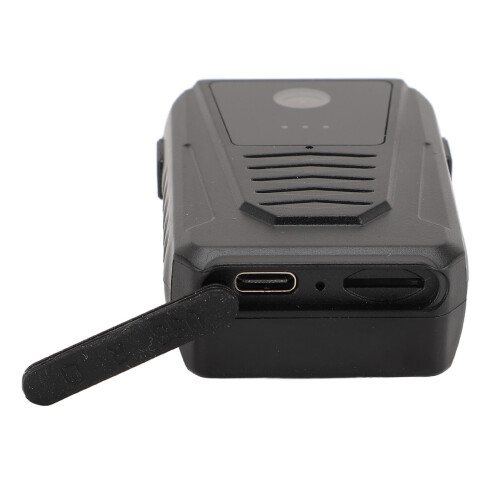 Caméra portable 1080p 140 128 Go 1000 mAh Noir