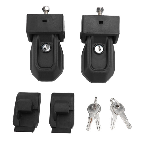 Kit de loquet de capot verrouillable avec clés pour JL/JLU/JT ABS 2