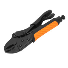 7in Curved Jaw Locking Pliers Adjustable Carbon Steel Clamp Tool
