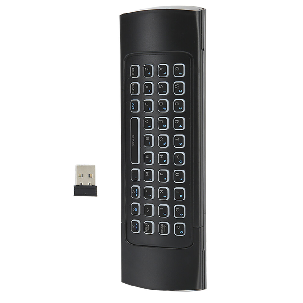 6-Axis 2.4G Wireless Backlight Keyboard With Infrared Remote, 81 Keys 4941333795408