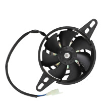 12V Motorrad Kühlerlüfter Hochleistungsöl-Wasser-Kühler Elektrolüfter für 150–250cc ATV Quad Go-Kart Motorbike