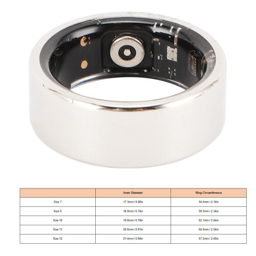 Intelligenter Ring-Fitness-Tracker 20mAh IP67 Ringgröße 10 1