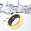 Smart Ring Gesundheits-Tracker Gold 20 mAh Größe 10 IP67 8