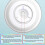 Disque volant LED RVB 400 mAh 27,5 cm 8 modes de couleur 7