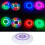 Disque volant LED RVB 400 mAh 27,5 cm 8 modes de couleur 4