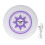 Disque volant LED RVB 400 mAh 27,5 cm 8 modes de couleur 3
