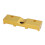 Nut a rulli per chitarra a 6 corde, 43 mm, 3 selle, Nero/Oro. 6