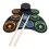 Electronic 9-Pad Drum Kit with Headphone Jack, Built-in Speakers 15