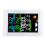 Orologio meteo in ABS da parete con display 3xAAA 2xAAA 366,00 g 15