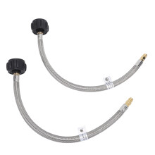 Tubo coda di maiale premium per RV 15in 1/4in NPT kit di cambio automatico ad alta pressione