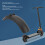 Garde-boue avant pour les e-scooters S1, S2 et S3, 2in8in 4