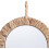 Rattan Wall Mirror 15-Inch Round Hanging Decorative Circle Mirror 3