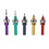 5 Stück Senkbohrer-Set 2,8–4,0 mm 5 Farben 14