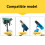 5 Stück Senkbohrer-Set 2,8–4,0 mm 5 Farben 6