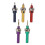5 Stück Senkbohrer-Set 2,8–4,0 mm 5 Farben 8