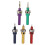 5 Stück Senkbohrer-Set 2,8–4,0 mm 5 Farben 10