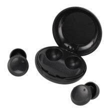 Bouchons d'oreille en silicone noirs et réglables – 3 niveaux de volume pour le confort du sommeil