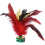 5PCS 20CM Feather Colorful Shuttlecock for Fun Foot Kick Games 8