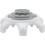 Shoe Spikes 14 Pack Soft Spikes Replacement Cleats For Training Aids White Gray 2