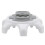 Shoe Spikes 14 Pack Soft Spikes Replacement Cleats For Training Aids White Gray 1