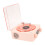 Haut-parleur portable Bluetooth platine 1500mAh rose 16