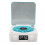 Altavoz Bluetooth de tocadiscos vintage 1500mAh blanco 12