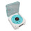 Altavoz Bluetooth de tocadiscos vintage 1500mAh blanco 13