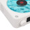 Altavoz Bluetooth de tocadiscos vintage 1500mAh blanco 8