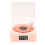 Haut-parleur portable Bluetooth platine 1500mAh rose 5