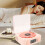 Haut-parleur portable Bluetooth platine 1500mAh rose 3