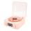Haut-parleur portable Bluetooth platine 1500mAh rose 11