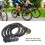 Cadenas de vélo à code à 5 chiffres 12 mm/0,47 po, 1200 mm 5